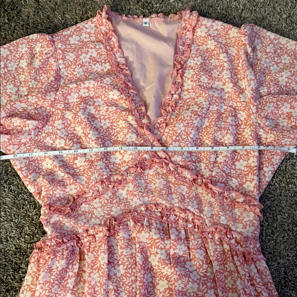 Floral Pink Dress - Picture 4 of 6